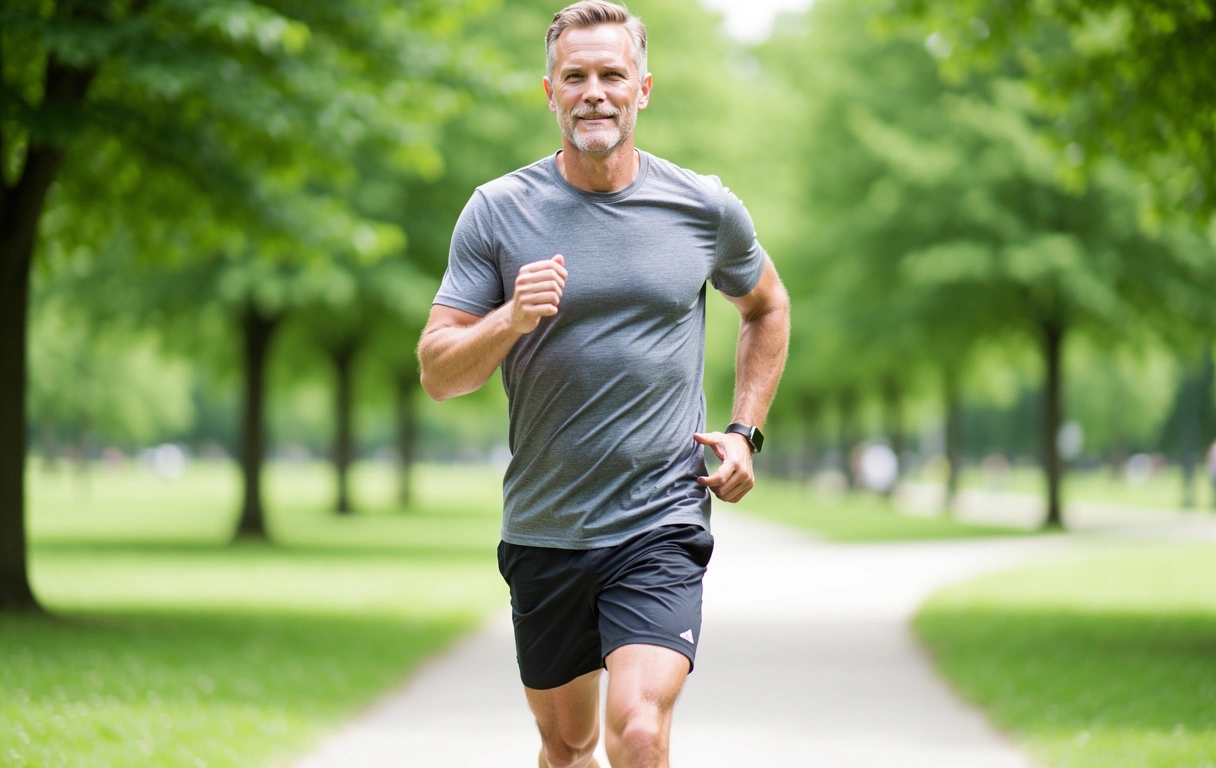 Active man over 40